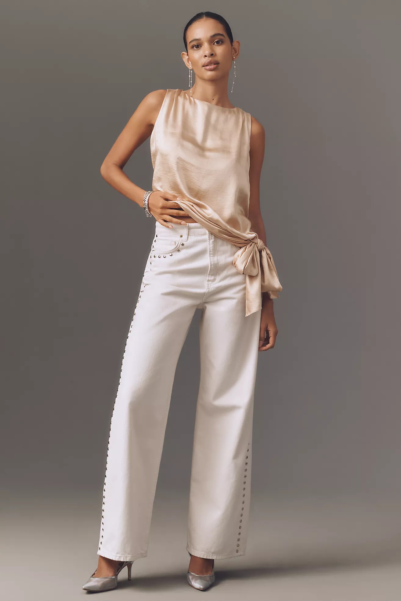 Mare Mare Sleeveless Silky Top