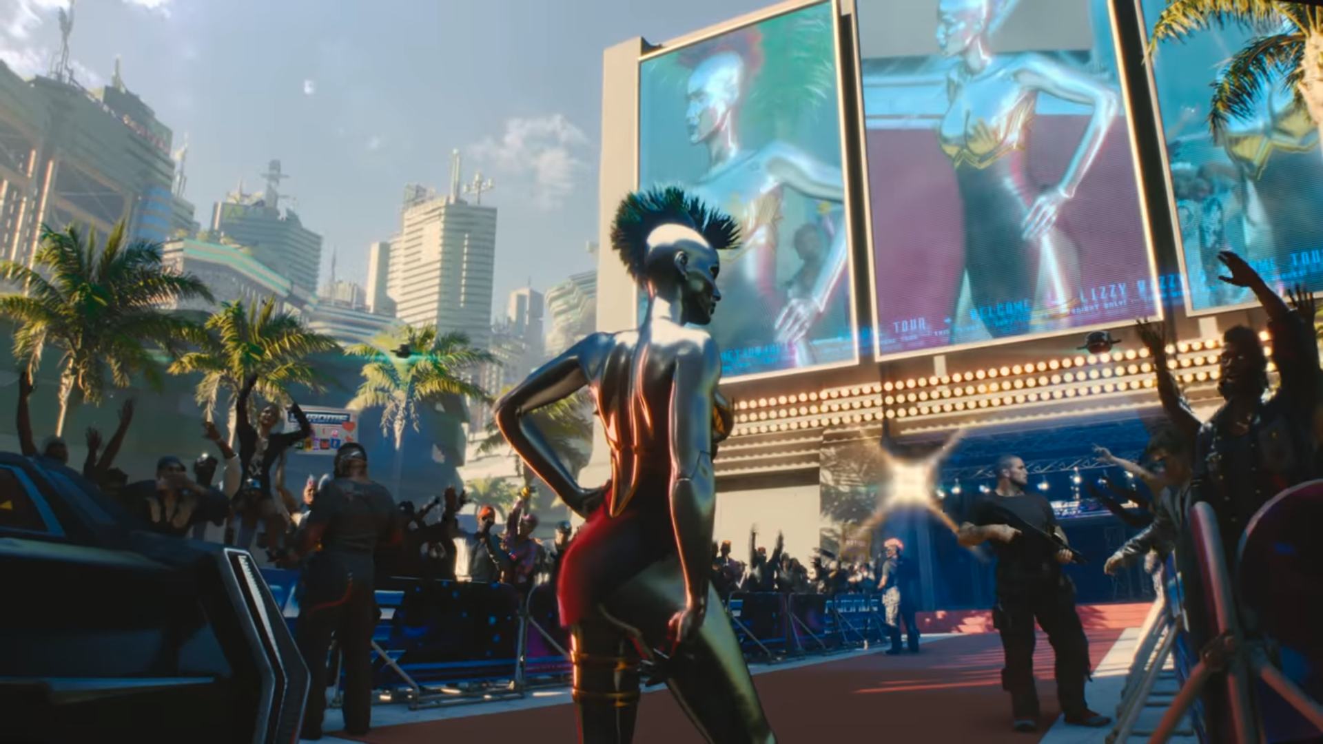 Cyberpunk 2077 concept art illustrates the trailer's beginnings