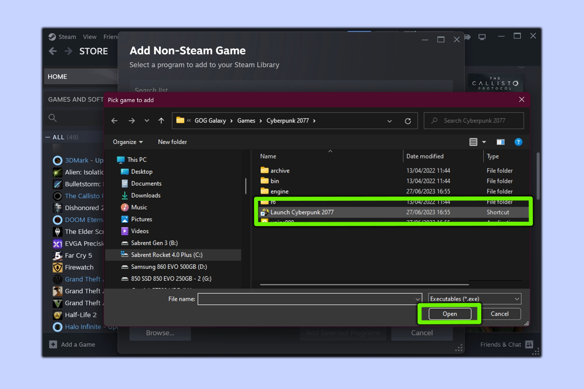 How To Add Non Steam Games To Steam Tom S Guide 