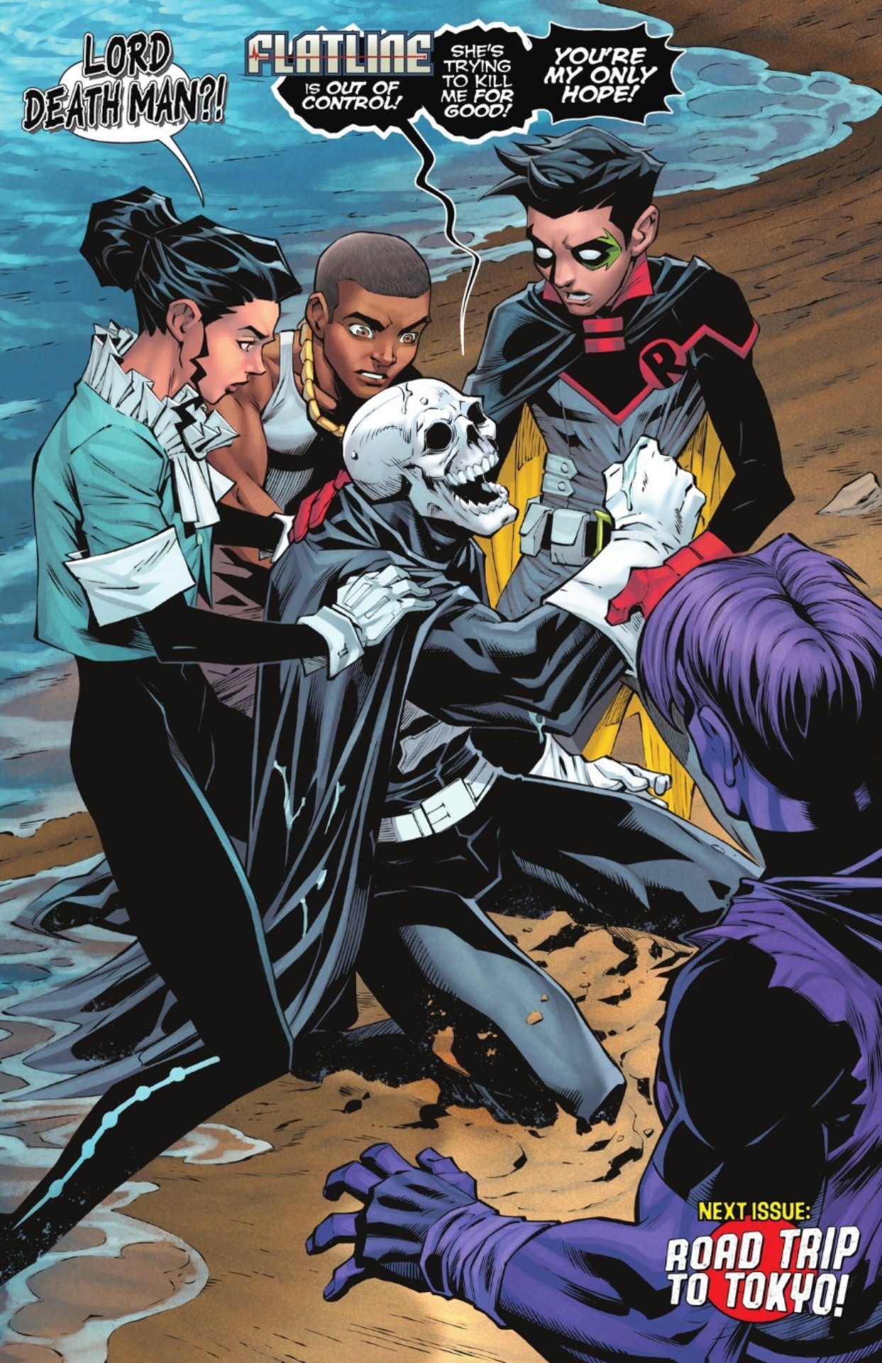 The strange history of robin villain lord death man