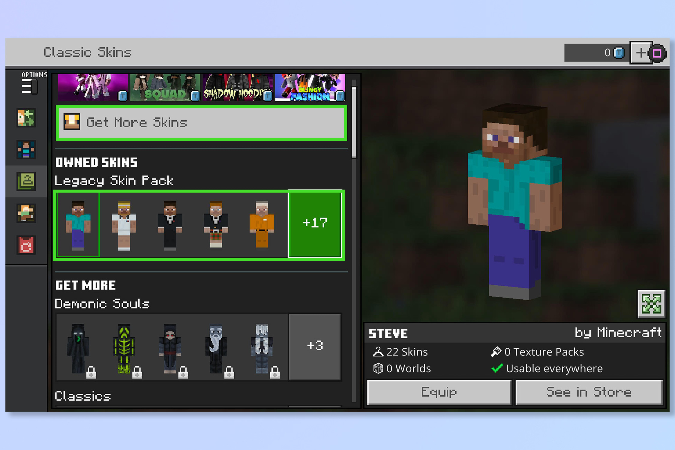 How To Change Your Skin In Minecraft 1 11 2 