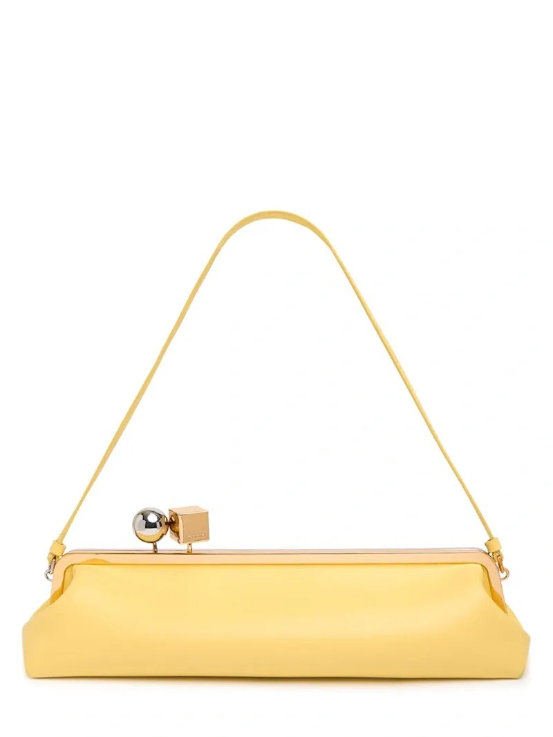 Jacquemus- La Pochette Salon leather shoulder bag
