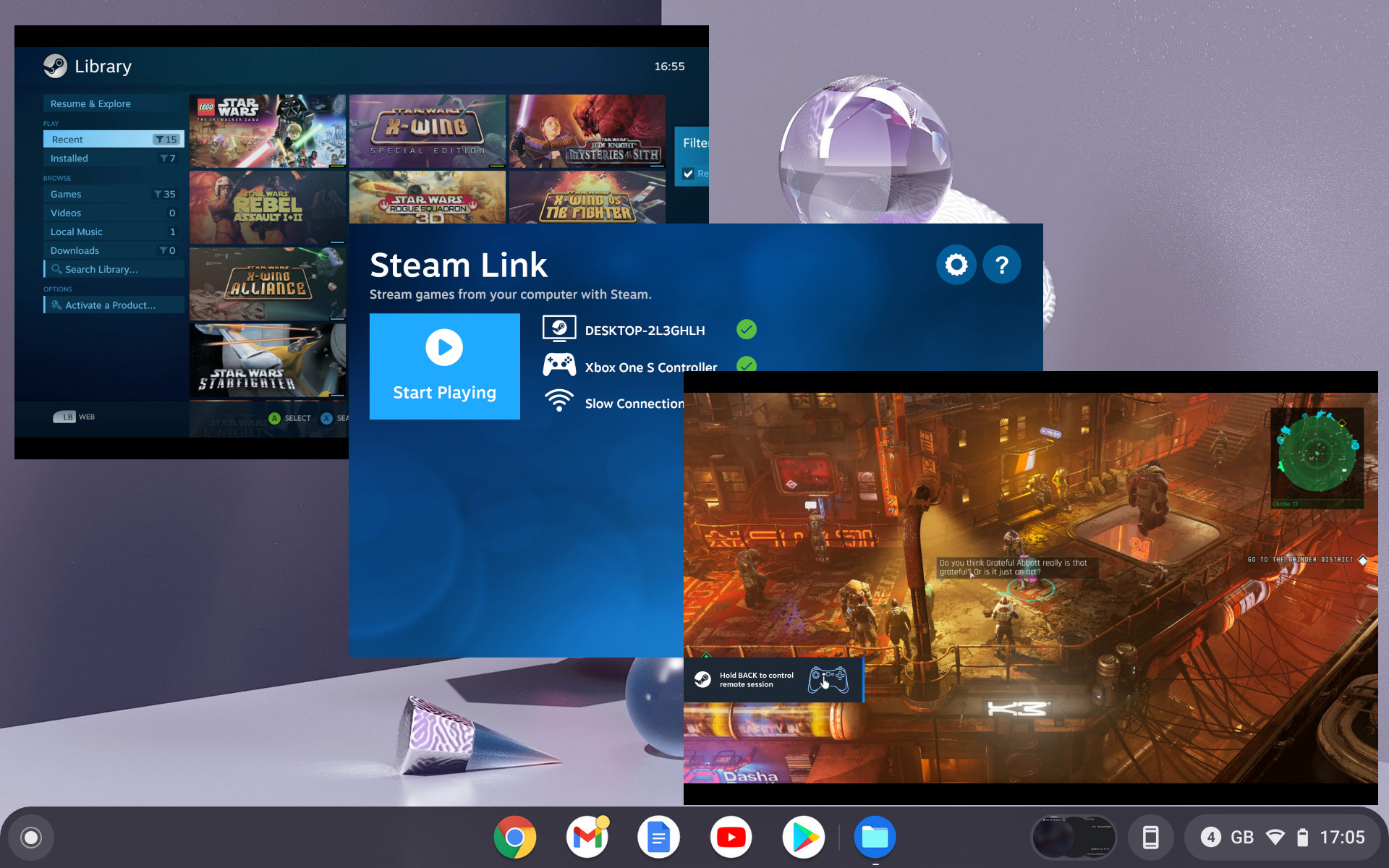 How To Play Steam Games On A Chromebook Tom S Hardware 