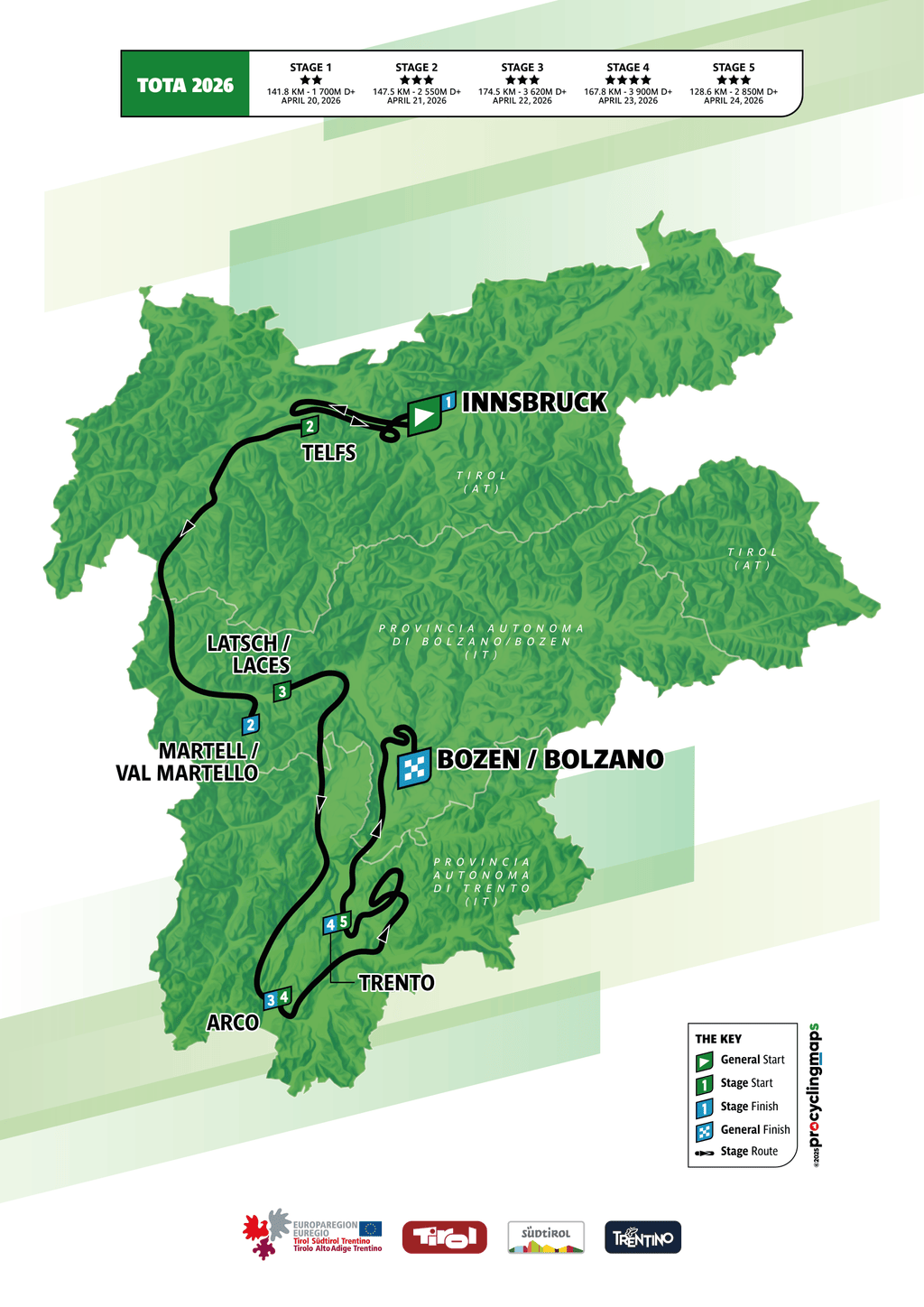 Tour Of The Alps 2026 Cyclingnews 1024 80 