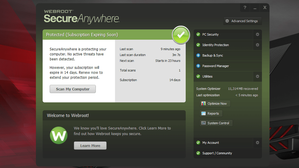 Best Antivirus For PC Gaming PC Gamer 970 80 