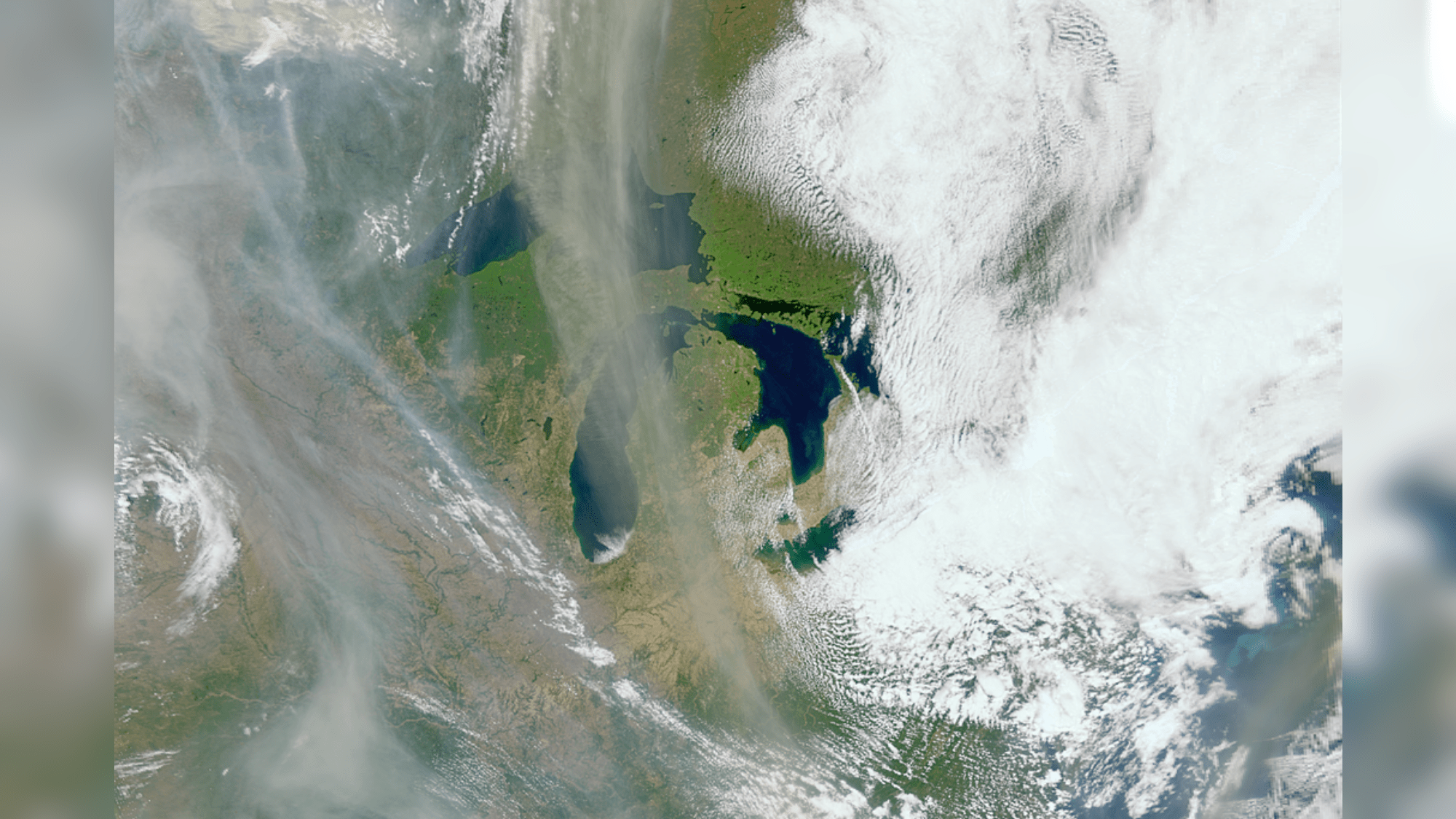 Ocean-monitoring satellite spots wildfire smoke from space | Space photo of the day for July 1, 2026 (2026)