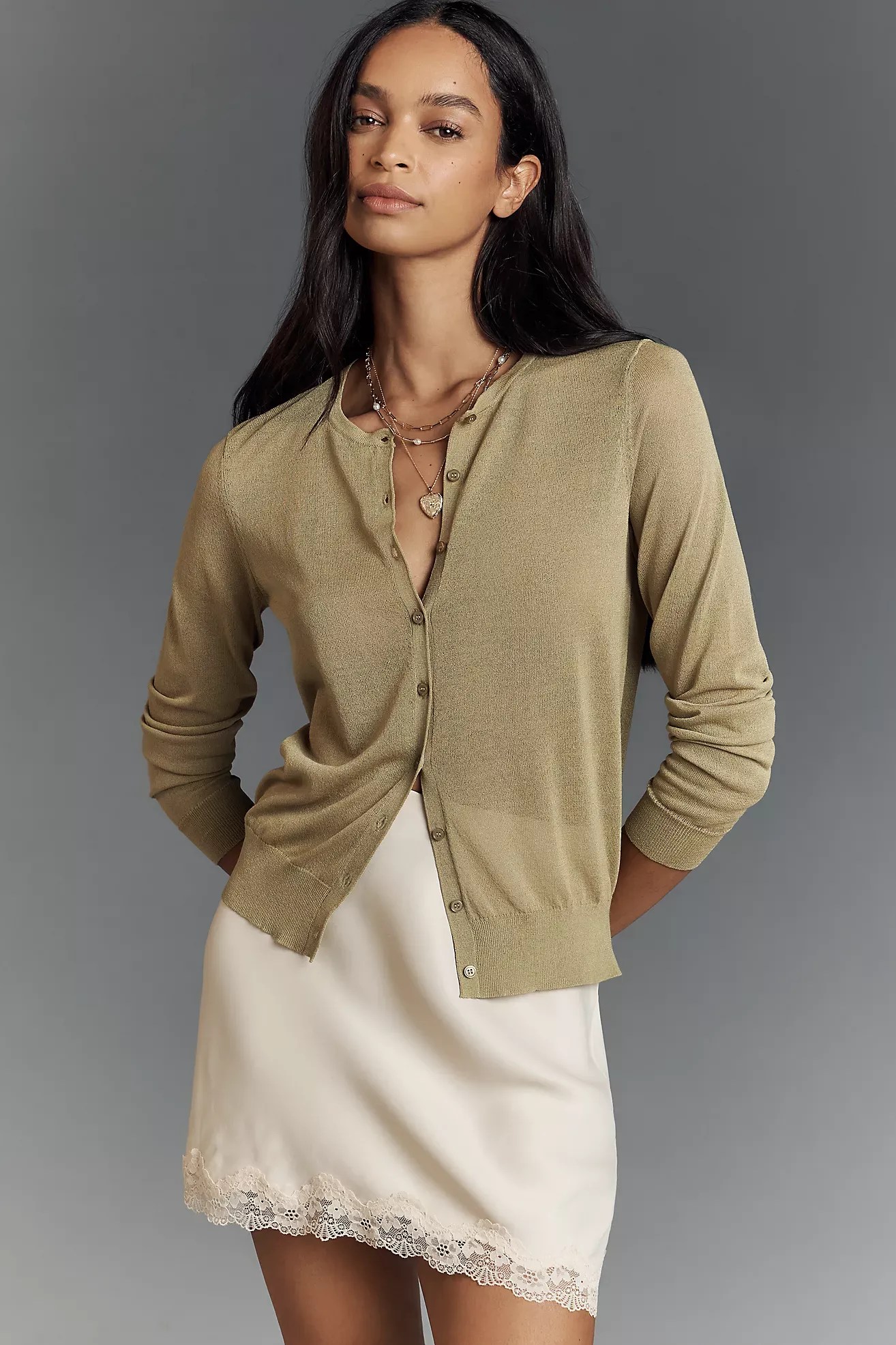 The Tilda Mini Slip Skirt: Lace Edition