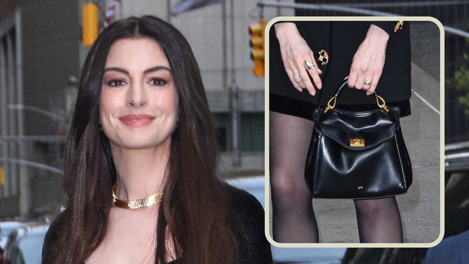 Anne Hathaway's Designer-Inspired Bag on Amazon: A Timeless Top-Handle Handbag (2026)