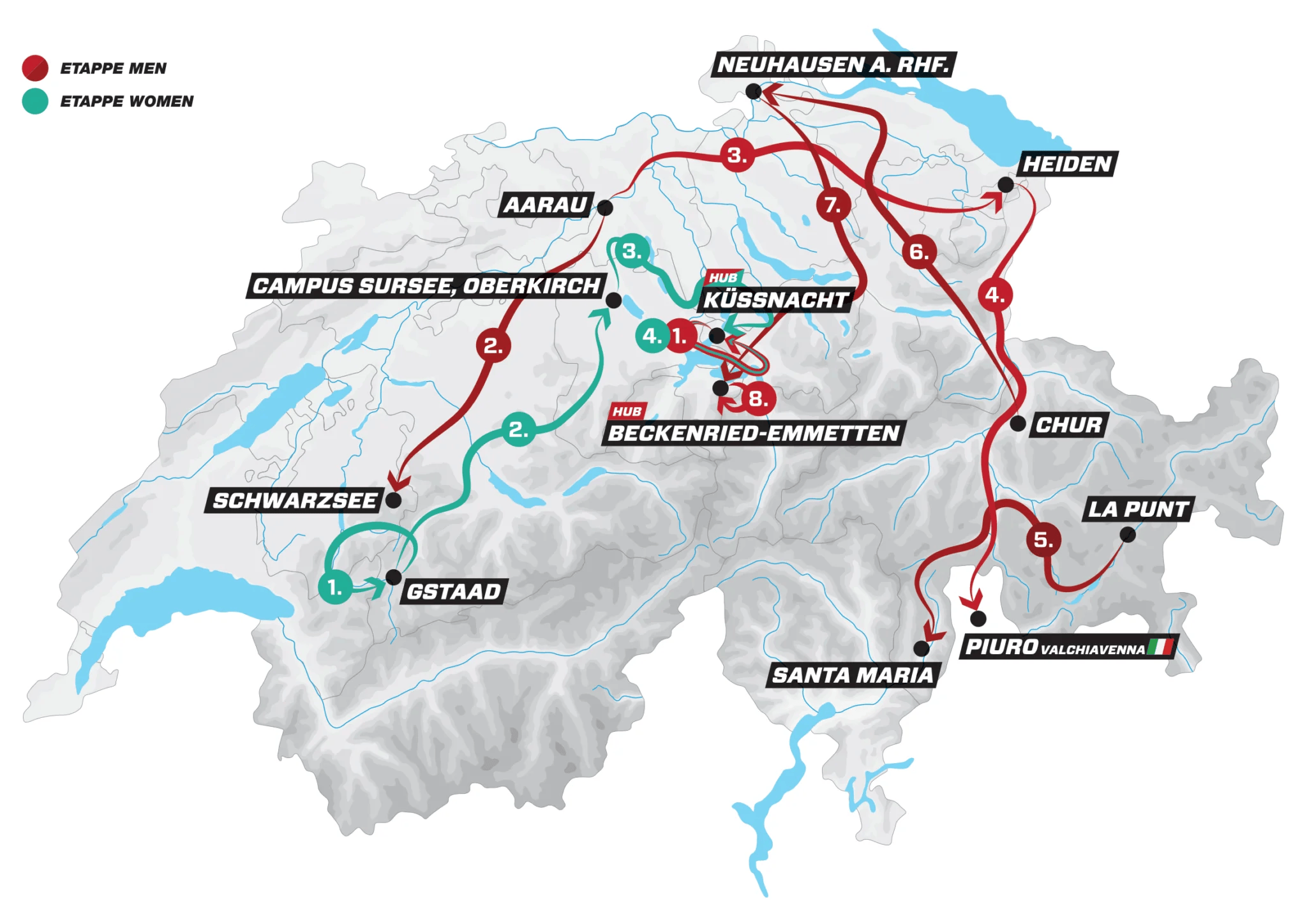 Tour De Suisse 2026 Route Map Todo Lo Que Debes Saber Sobre El 