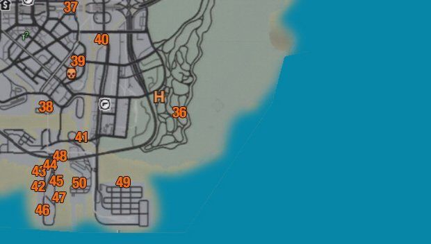 GTA 5 Stunt Jumps Southeast Los Santos GTA 5 Stunt Jump Locations 970 80 