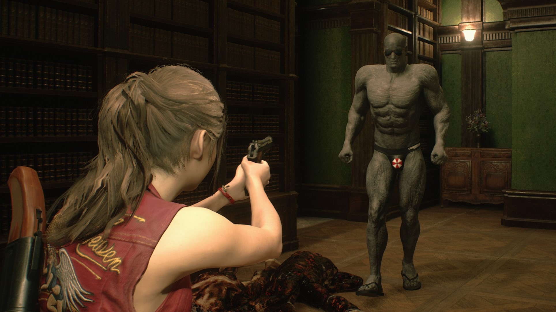 Mr. X becomes Mr. Sex in a revealing Resident Evil 2 thong mod | PC Gamer