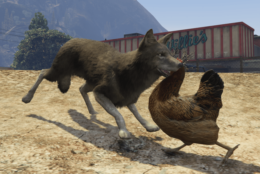 The Tough Life Of An Urban Coyote In GTA 5 PC Gamer 1024 80 