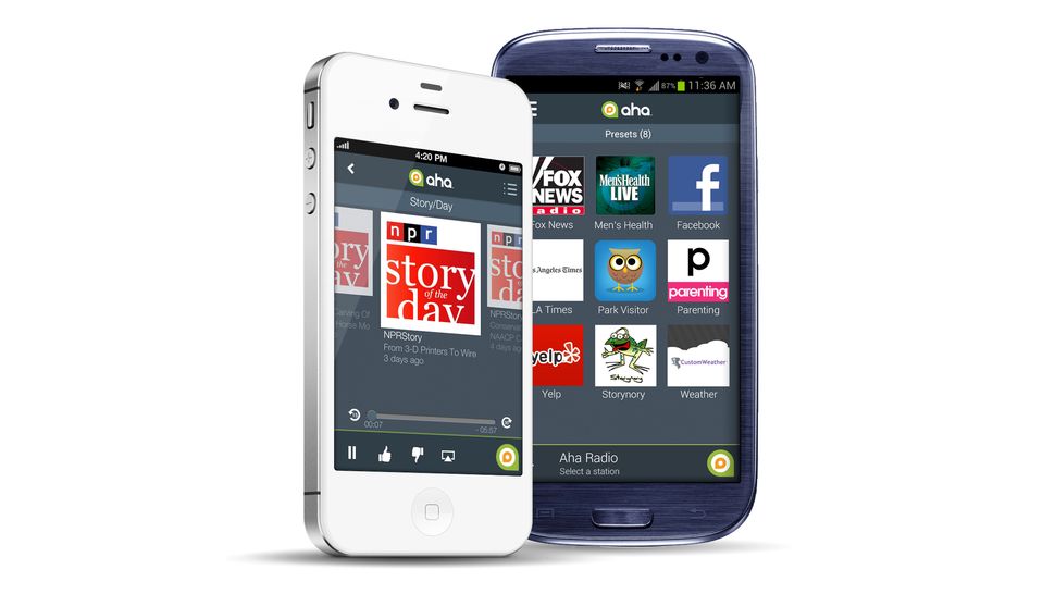 Aha radio explained: streaming audio hits the road