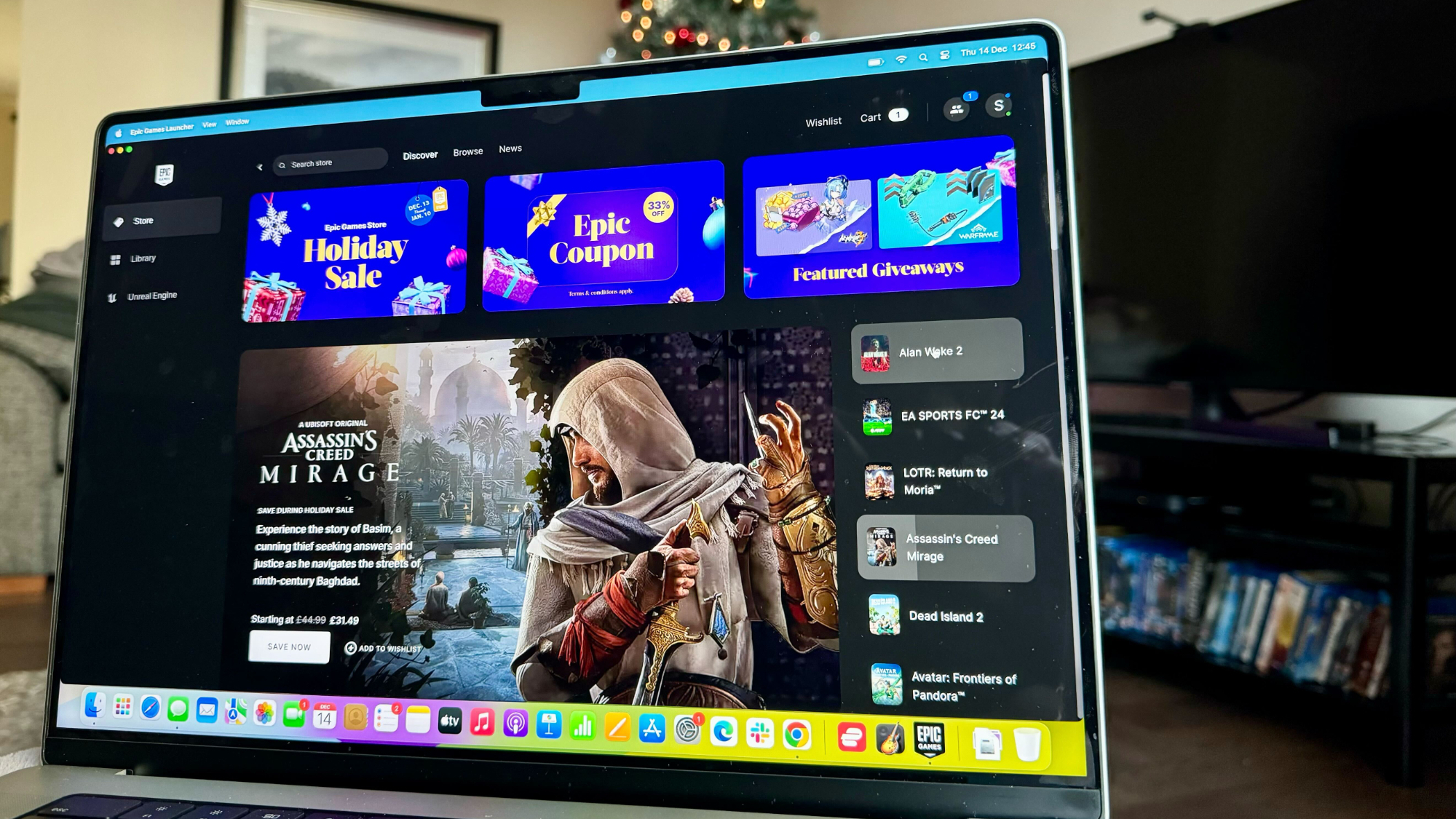 26 Great Mac Games You Can Get In The Epic Games Holiday Sale 2023 At A 