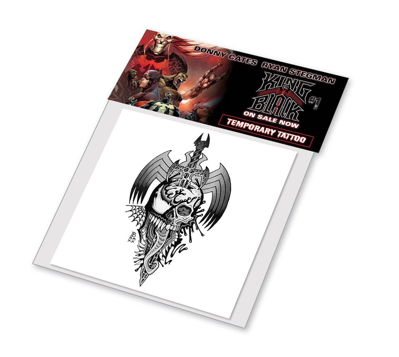 King In Black Temporary Tattoos Coming From Marvel Gamesradar