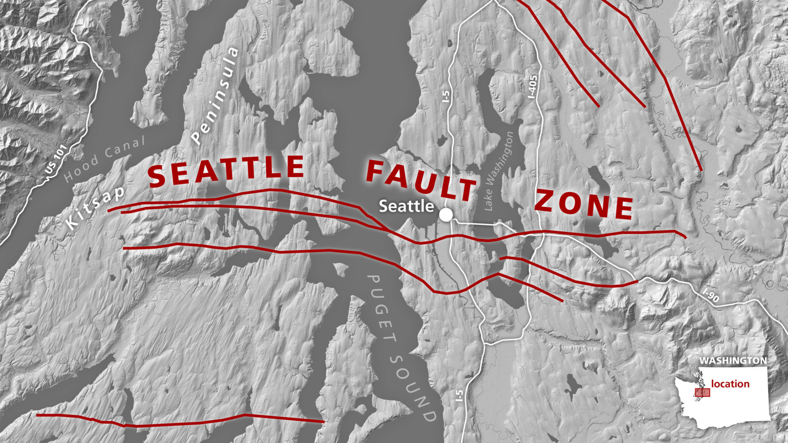 Seattle S Massive Fault May Result From Oceanic Crust Unzipping Itself 