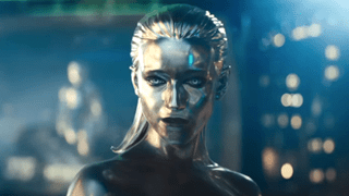Julia Garner as Silver Surfer in Fantastic Four: First Steps