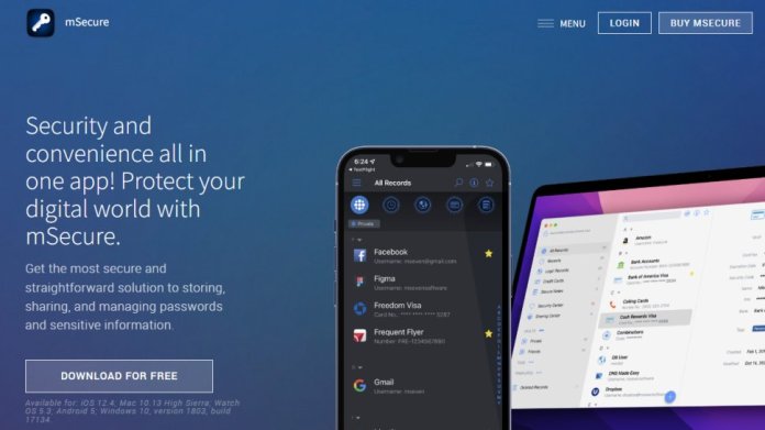 mSecure feels like it was built for Apple devices, working seamlessly with macOS and iOS devices.