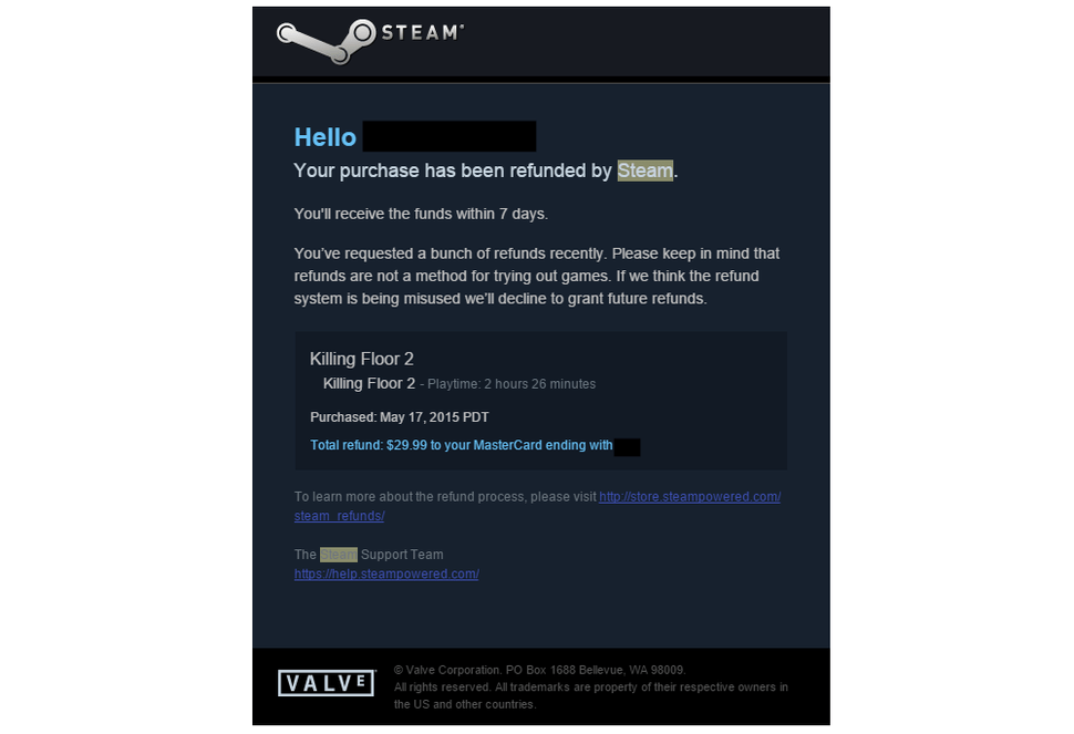 Everything You Need To Know About Steam Refunds Explained PC Gamer 970 80 