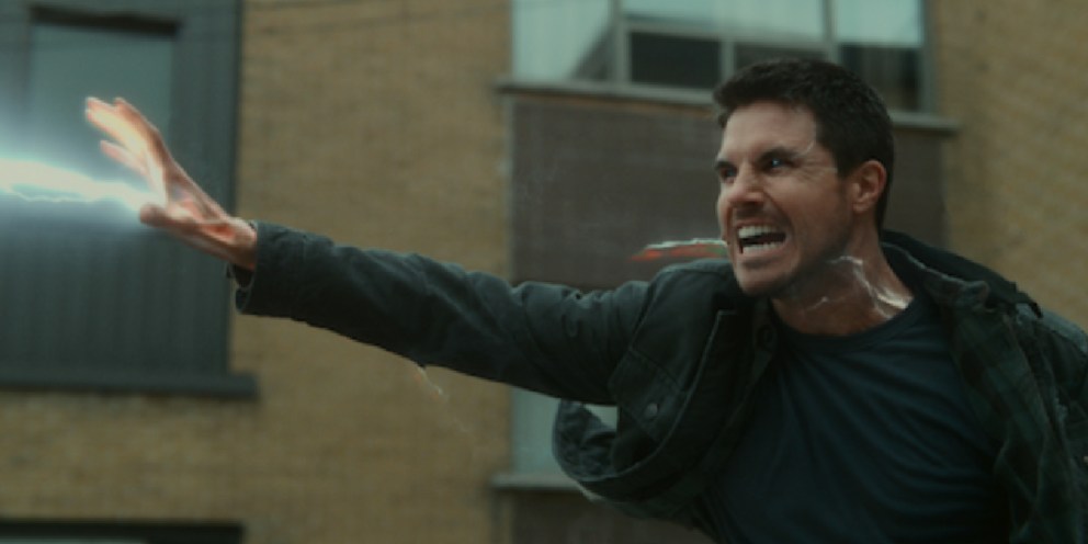 Robbie Amell as Connor in 'Code 8: Part II.'