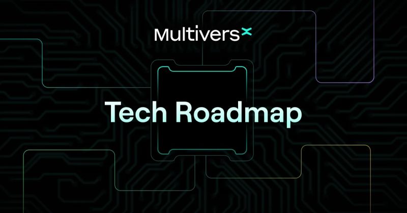 Tech Roadmap Sub Second Finality 92 Multiversx - Dark Illustrations - Premium Full HD Collection