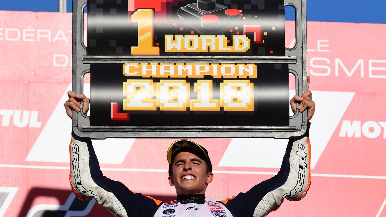 Marc Marquez Wins Fifth Motogp World Title After Victory At