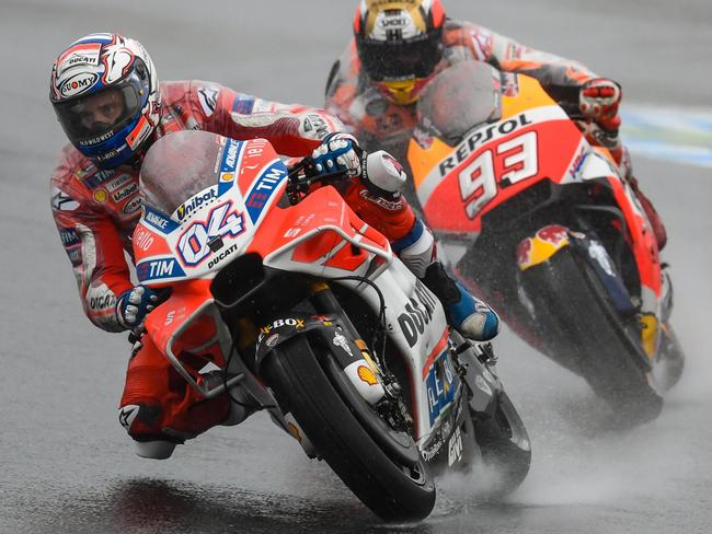 Motogp Valencia Marc Marquez And Andrea Dovizioso Form