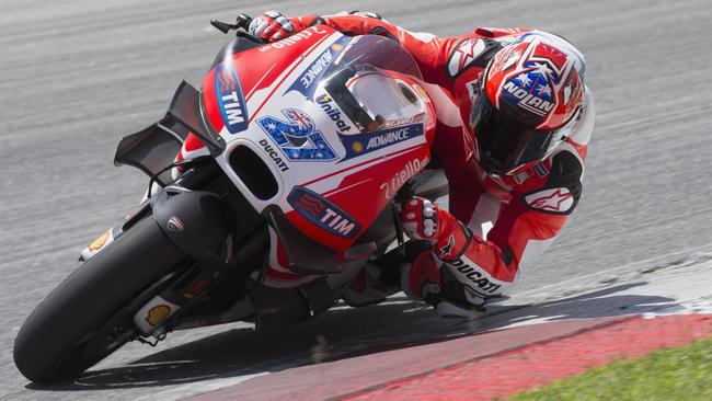 Casey Stoner Fourth Fastest On Hard Tyres In Motogp Test In