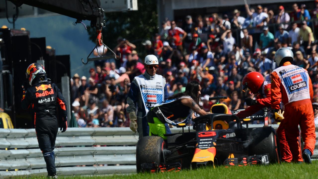 F1 Austria 2018 Daniel Ricciardo S Mma Swipe At Red Bull