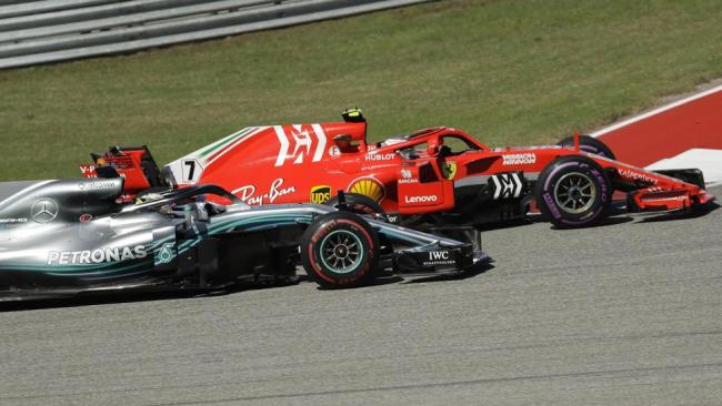 F1 Usa Results Kimi Raikkonen Wins Grand Prix Austin Daniel
