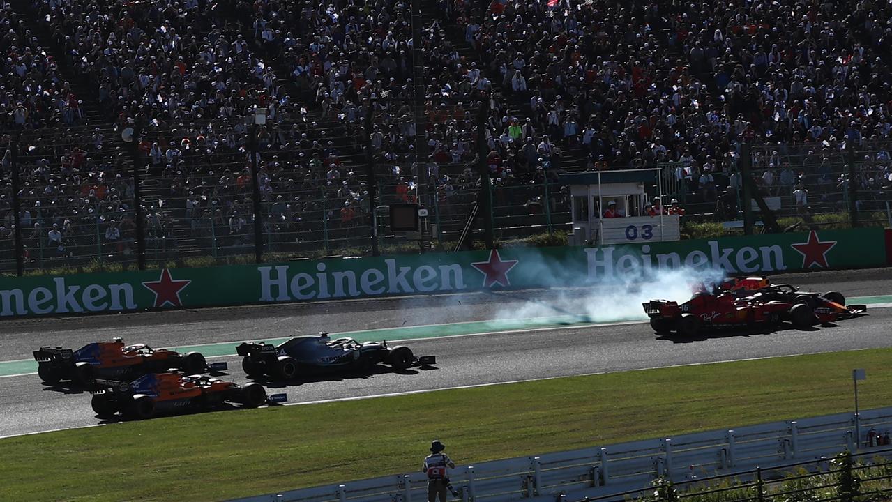 F1 Japanese Gp Max Verstappen Angry Charles Leclerc