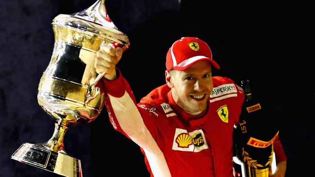 F1 Bahrain 2018 Results Sebastian Vettel Wins Daniel