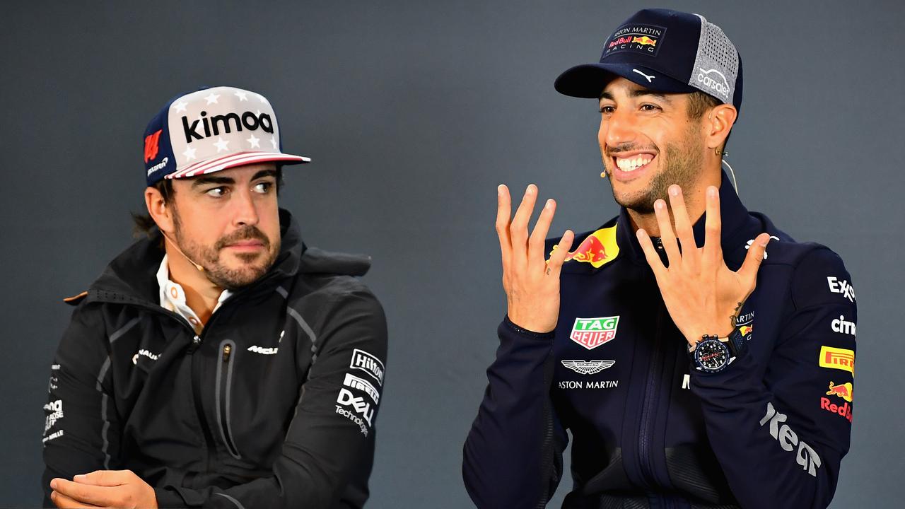 F1 2019 Fernando Alonso Red Bull Snub Daniel Ricciardo