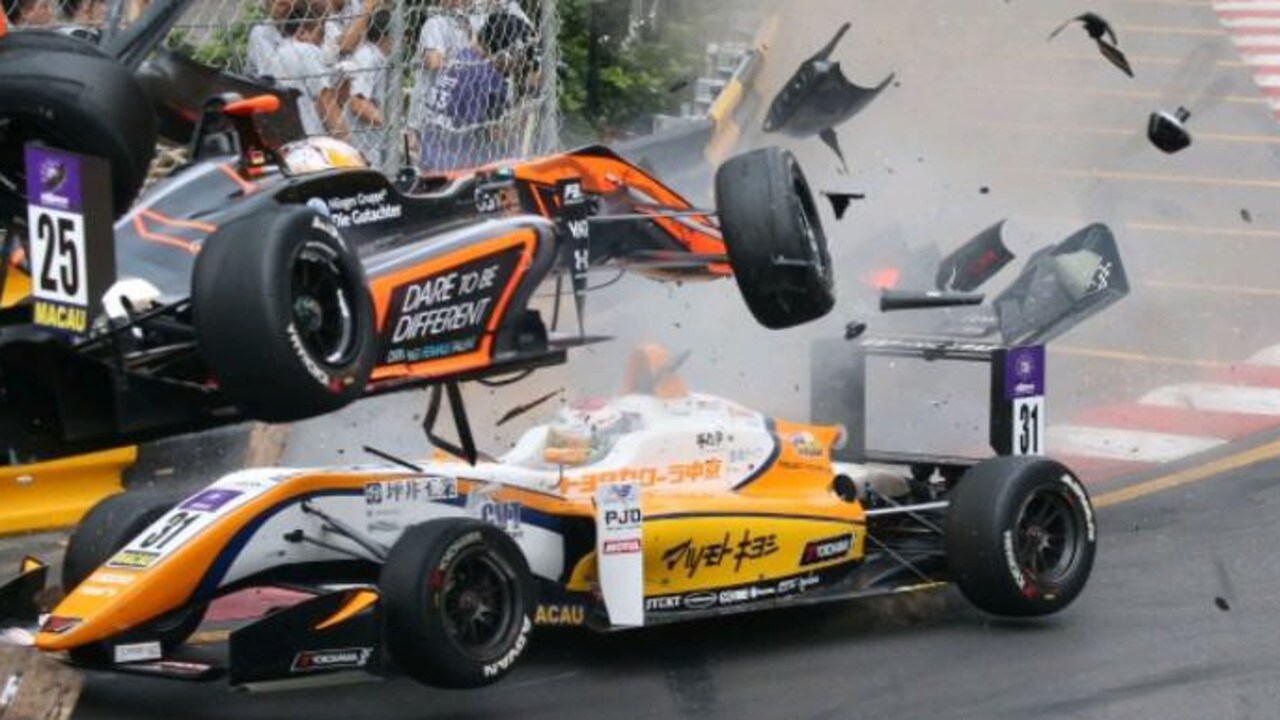 Formula 3 Macau Grand Prix Crash Sophia Floersch Survives