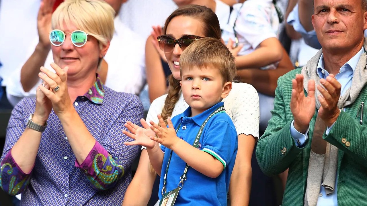 He is a celebrity child having been born in a family where the father . Wimbledon 2018: Novak Djokovic, son Stefan, All England