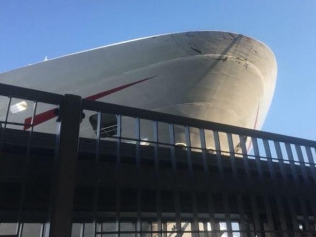 Carnival Cruise S Newest Ship Crashes Into Dock