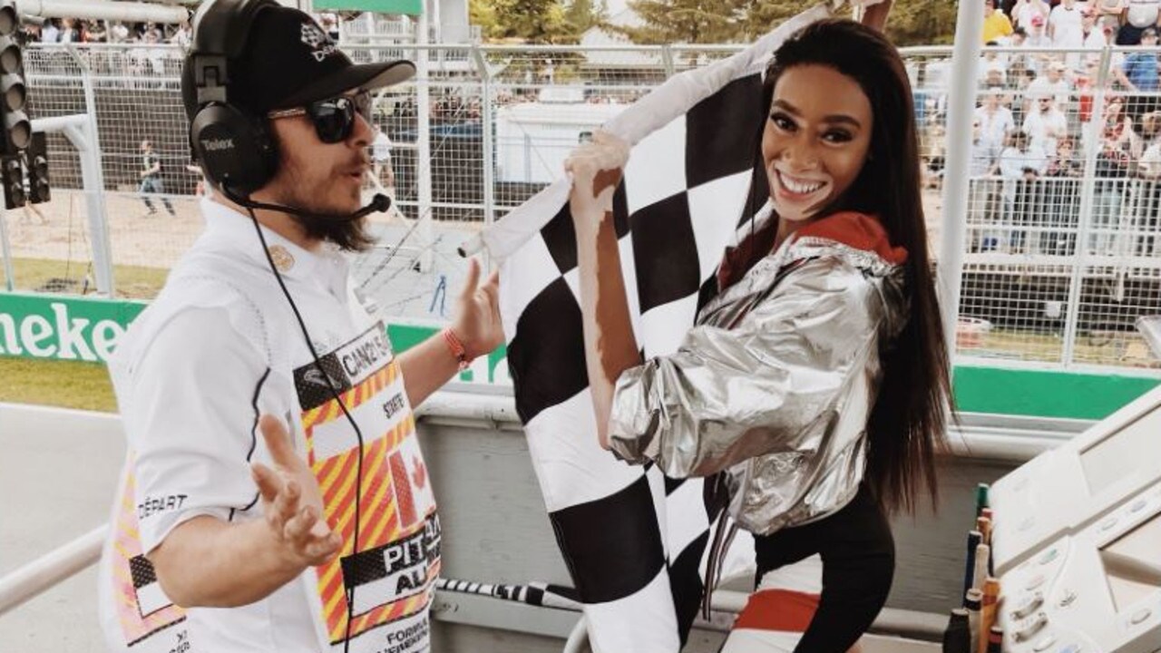 Canadian Grand Prix Model Winnie Harlow Ends Race A Lap Early