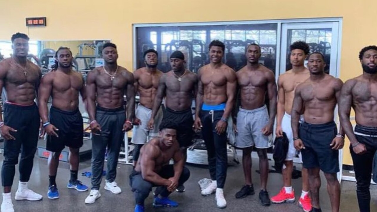 This section compares his advanced stats with players at the . NFL 2020: DK Metcalf, best since Randy Moss, viral meme, abs, Seattle Seahawks, Russell Wilson
