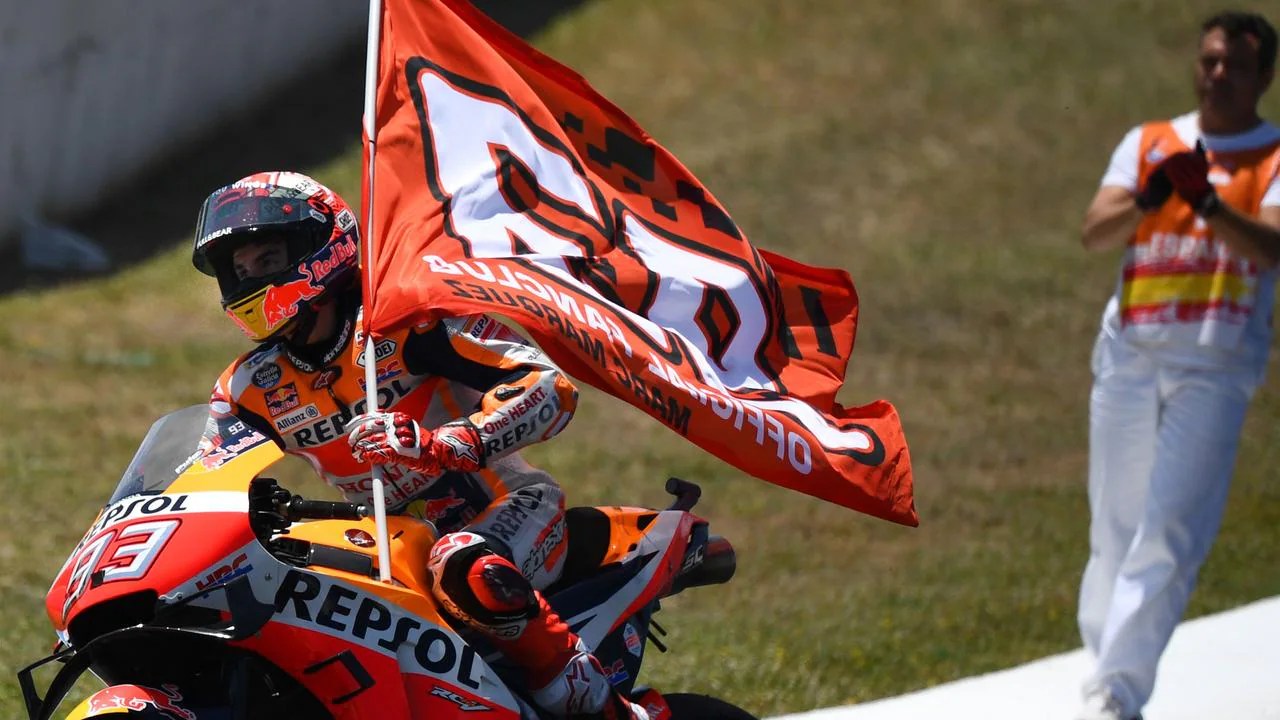 Spanish Motogp Marc Marquez Wins Overall Championship