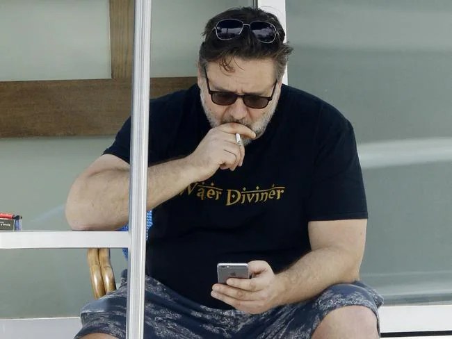 He was also convicted of sexual battery in 1993, after a woman. Russell Crowe fat: Weight gain for Shane Blackâs The Nice