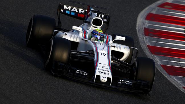 F1 Testing Barcelona Results Times Felipe Massa Lewis