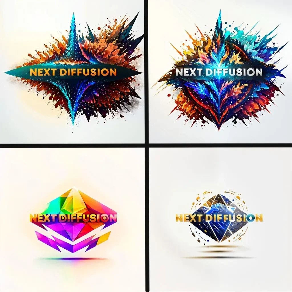 Logo Design Stable Diffusion Online - Premium Geometric Illustration Gallery - HD