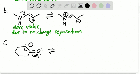 Solved Draw A Second Resonance Structure For Each Radical Then D Chegg Ah and so for a weaken these uh double bond electrons to there.