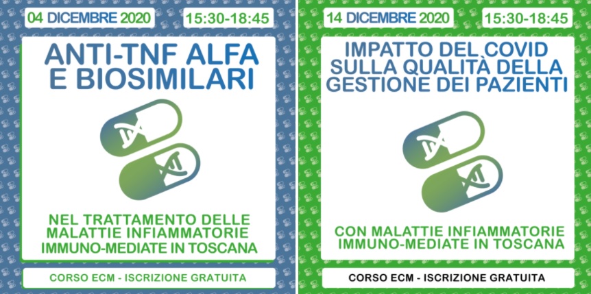 Malattie Infiammatorie Immuno-Mediate In Toscana: Impatto Del Covid, Trattamento Con Anti-Tnf Alfa E Biosilimari: Webinar Il 4 E 14 Dicembre - Ordine Nazionale Dei Biologi 429_x_862_jpg