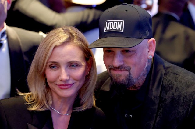 Cameron Diaz and Benji Madden made a rare joint appearance at the Michael Rubin REFORM Alliance Casino Night event in Atlantic City on September 13. Cameron, radiant in a sleek black look with her blonde hair styled simply, stayed close to her husband, who paired a dark jacket with a cap emblazoned MDDN. The sighting of the famously private couple immediately set social media buzzing.