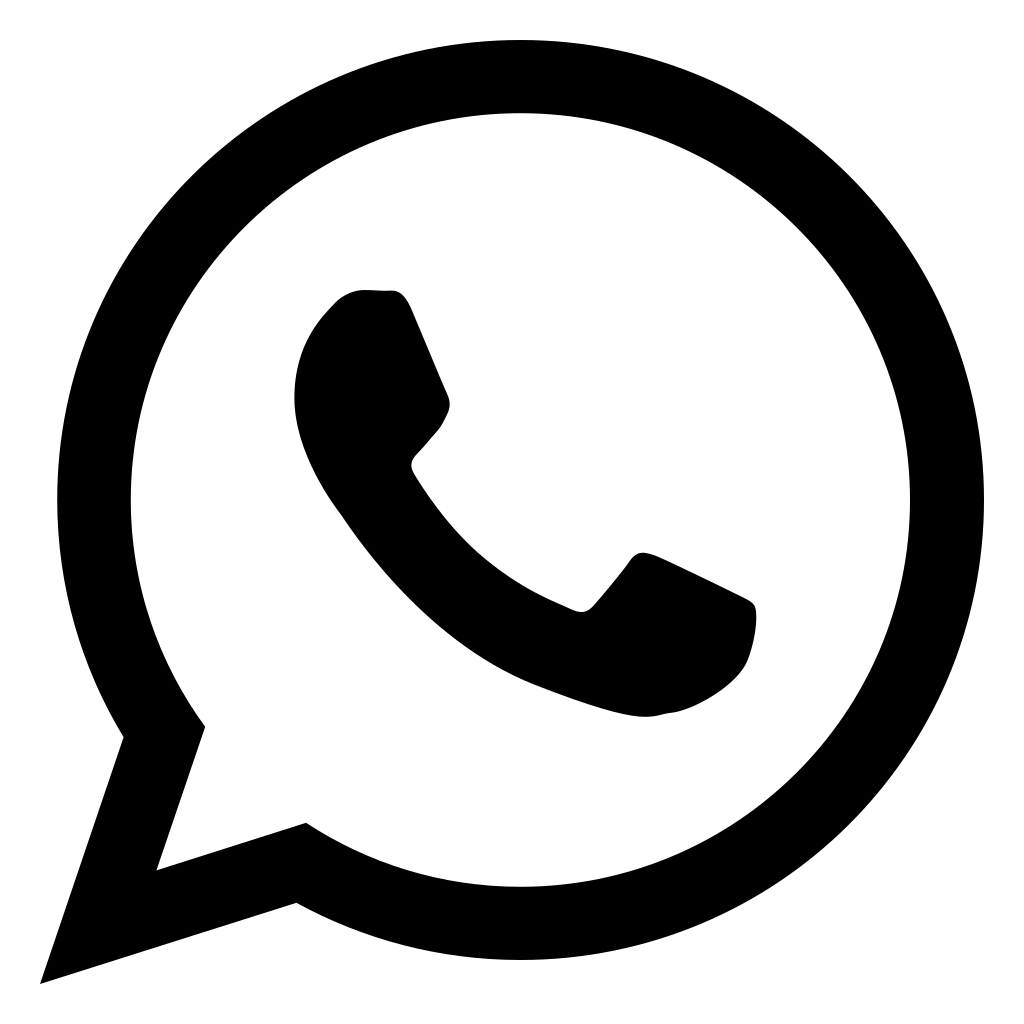 Whatsapp Logo Black And White Png Artikelkuc