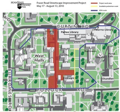 Fraser Street Construction