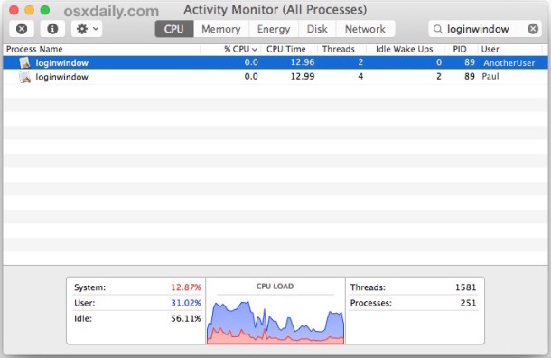 How To Log Out Another User Without Logging In On Mac Os X