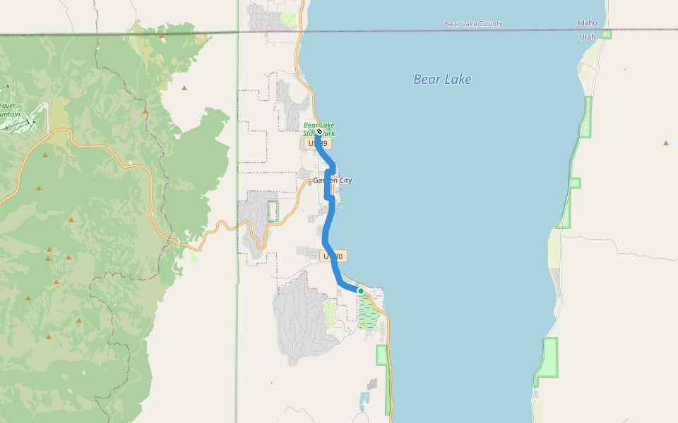 Bear Lake Legacy Pathway In Utah Walking Map Osm 12601303 