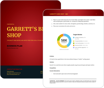 Business Plan Samples For 500 Industries Liveplan